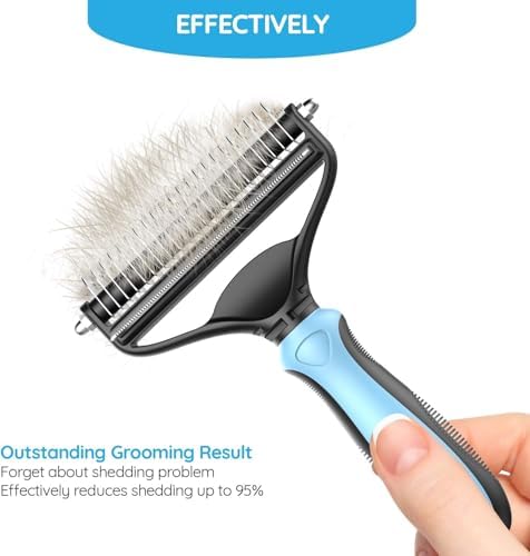Pet Grooming Tool, 2 Sided Cat and Dog Brush - Image 5