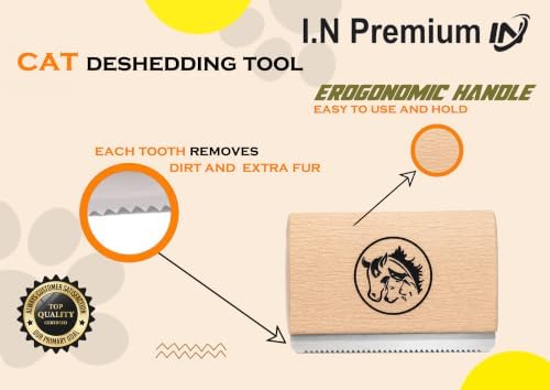 Cat Brush for Shedding & Cat grooming tool for Indoor Pet Grooming Tool Cats - Image 4
