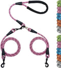 WYuZe 5 FT Double Dog Leash Detachable Rope Dual Leash by WYuZe