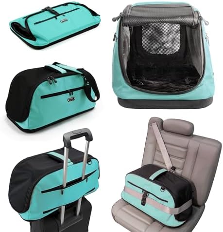 Sleepypod® Air, Airline Approved Pet Carrier, Crash Tested, Robin Egg Blue - Image 5