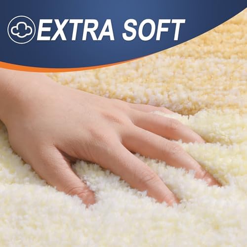 OLANLY Bathroom Runner Rug 59x24, Extra Soft Absorbent Microfiber Bath Rugs - Image 3