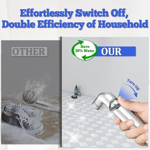 Dog Shower Sprayer Attachment, YDmeet 100 Inch Dog Washing Hose - Image 3