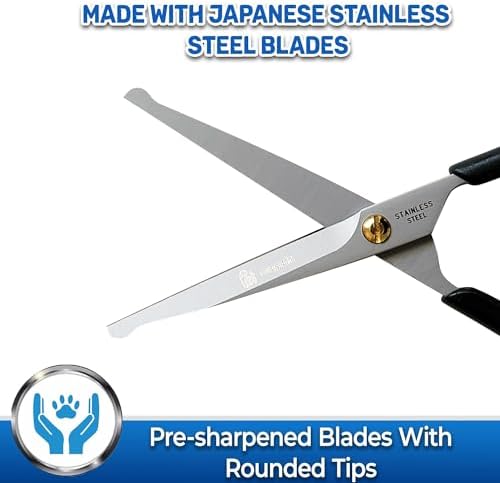 Pet Magasin Japanese Stainless Steel Grooming Scissors - Image 5