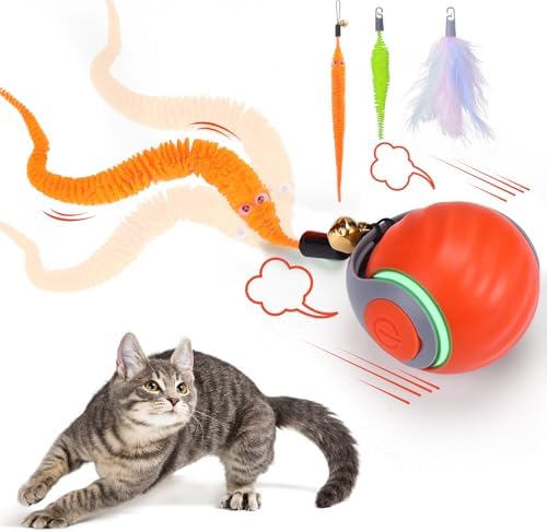 BABORUI Interactive Cat Toy Ball by BABORUI