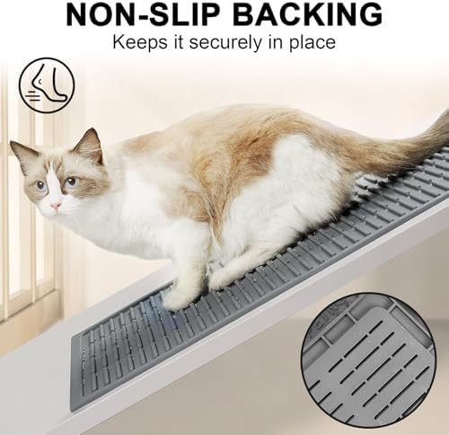 Heavy-Duty Cat Litter Mat: 10, 000 Scratch Motions Tested - Image 6