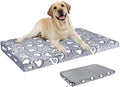 VANKEAN Reversible Cool/Warm Crate Mat Waterproof Washable Firm S-XXL Grey by VANKEAN