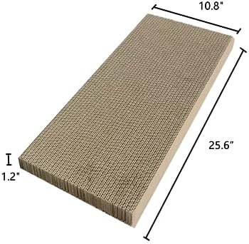SHENGOCASE 4-Pack 10.8" x 25.6" Extra Large Long Replacement Cat Scratch Pad - Image 2