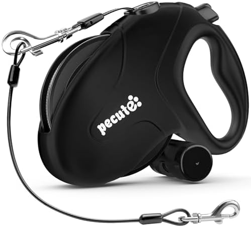Pecute 32ft Retractable Dog Leash by pecute