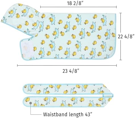 HDE Hooded Dog Bathrobe Quick Dry Towel Wrap - Image 2