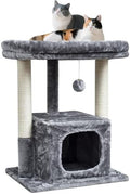 SYANDLVY 27IN Cat Tree for Indoor Cats Large Adult, Modern Activity Tower by SYANDLVY