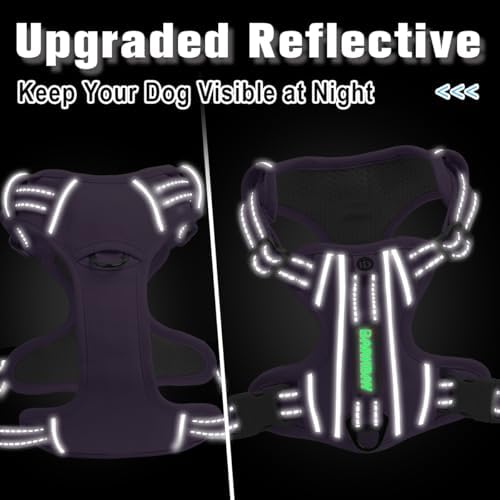 BARKBAY No Pull Dog Harness for Large Dogs, ID Tag Holder Dog Vest - Image 5