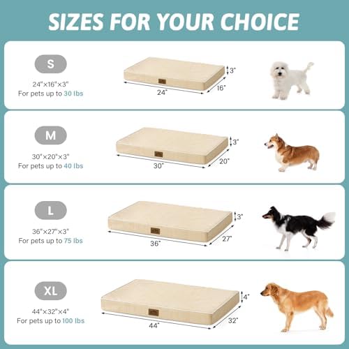 COZY KISS Cooling Orthopedic Dog Bed, Waterproof Lining - Image 4