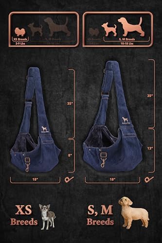 Noah & Paw Dog Sling Carrier for Small Dogs & Cats 5-18 lbs - Image 4