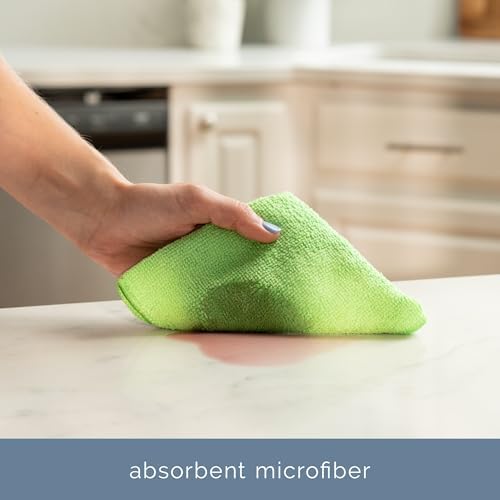 S&T INC. Microfiber Cleaning Cloth, 150 Pack, 11.5" x 11.5" - Image 2