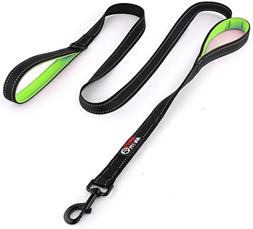 Primal Pet Gear Dog Leash 6ft Long, Traffic Padded Two Handle, Heavy Duty by PrimalPetGear
