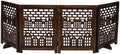 Freestanding Dog Gate 72", Foldable Wooden Pet Barrier, House Design by TheWoodenTown