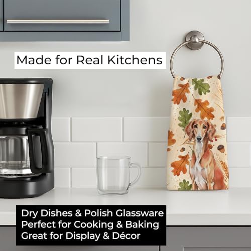 Caroline's Treasures Saluki Dogs Kitchen Towel 15x25 in - Image 3