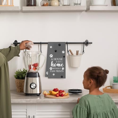 Grey Paw Farmhouse Kitchen Towels Decor Gifts - Image 3
