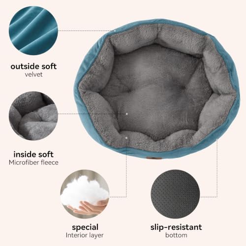 Asvin Small Dog Bed for Small Dogs, Cat Beds for Indoor Cats, Pet Bed for Puppy - Image 3