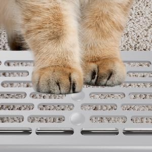 WoofiGo Enclosed Stainless Steel Cat Litter Box - Image 7