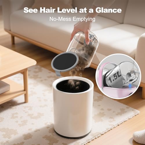 Afloia 6-in-1 Dog Grooming Kit, Pet Grooming Vacuum - Image 6