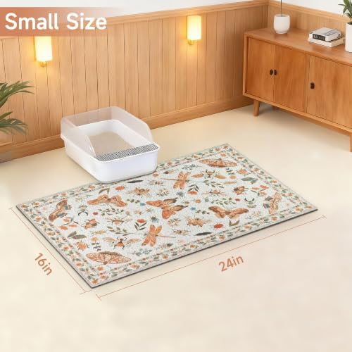 Cat Litter Mat, Traps 100% Cat Litter, Non-Slip Litter Box Trapping Mat - Image 7