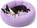 nononfish Plush Donut Dog Bed for Small Dogs by nononfish