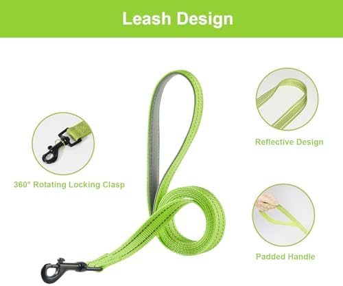 Hipubby Dog Harness and Leash Set, No Pull Soft Mesh Puppy Harness - Image 4