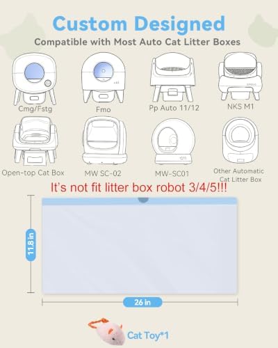 500 Count Cat Litter Box Bags for Automatic Cat Litter Box - Image 2