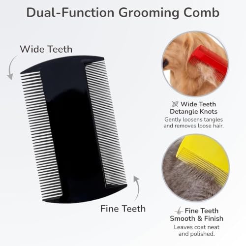Pets&Goods Tear Stain & Flea Remover Comb Set - Image 2