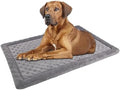 48x30 Inch Dog Crate Bed Memory Foam Large Kennel Pads by PAGGEDHOME