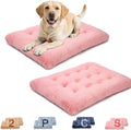 2 Pack Dog Bed, Washable Deluxe Plush Dog Crate Beds by MOIRIG