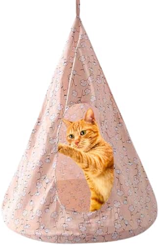 Breathable Cat Hammock Bed Comfortable Hanging Pet Hammock Bed Swing by Unknown