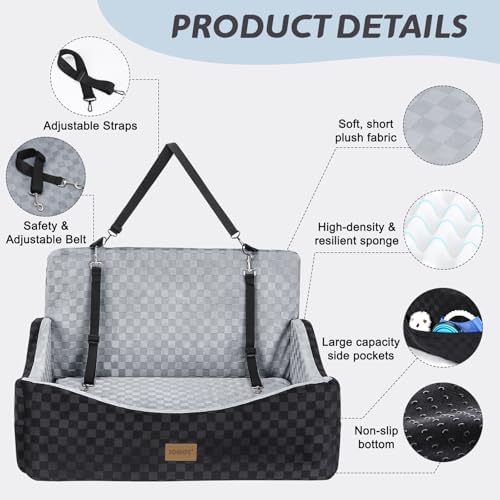 JOEJOY Dog Car Seat for Medium/Large Dogs - Image 4