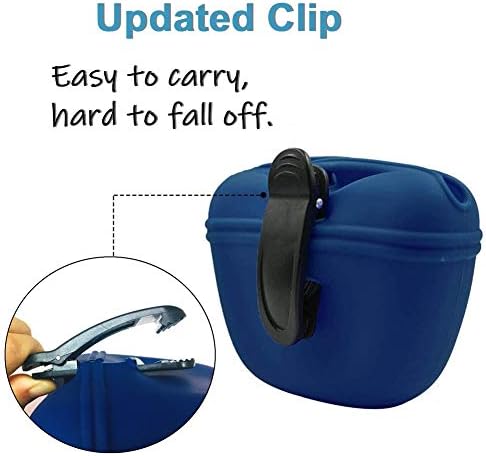 RoyalCare Silicone Dog Treat Pouch-Small Training Bag-Portable Dog Treat Bag - Image 4