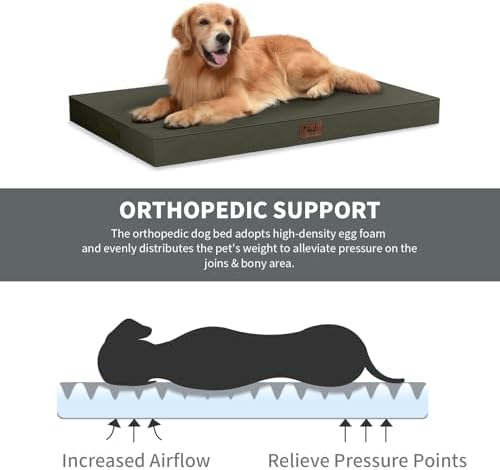 Outdoor Waterproof Orthopedic Dog Bed - Image 3