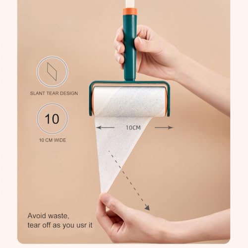 PRETYZOOM Cat Hair Cleaner Portable PET Brush, ABS - Image 5