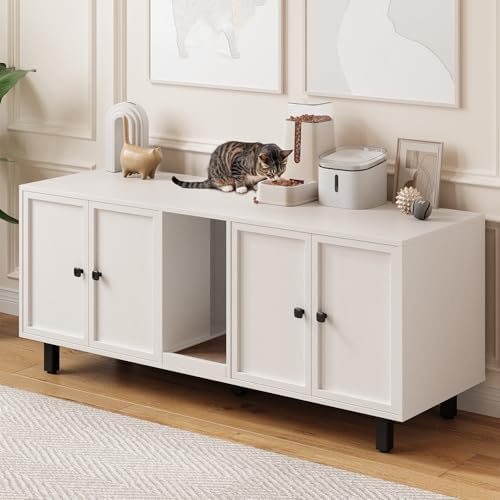 ONBRILL 59 Inches Cat Litter Box Enclosure - Image 3