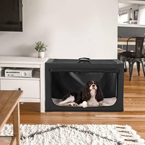 PETSFIT Portable Dog Crate for Medium Dogs, – 30" Soft Dog Travel Crates - Image 2