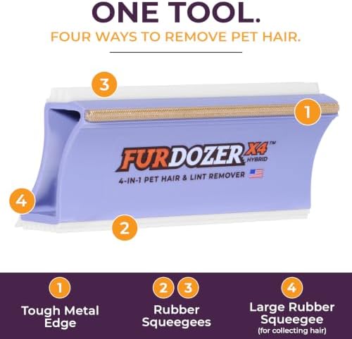 Neater Pet Brands FurDozer X4 Hybrid Pet Hair Remover - Image 2