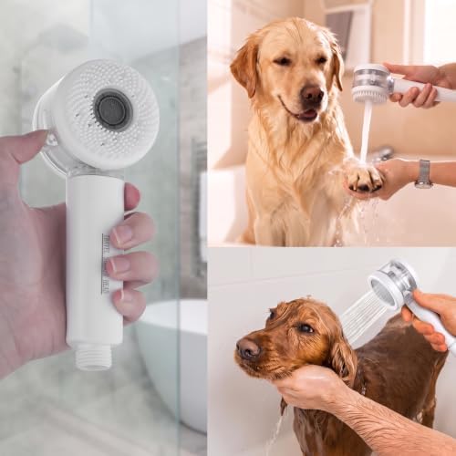 Dog Shower Attachment with 1-Year Filter Supply & 3 Modes - Image 5