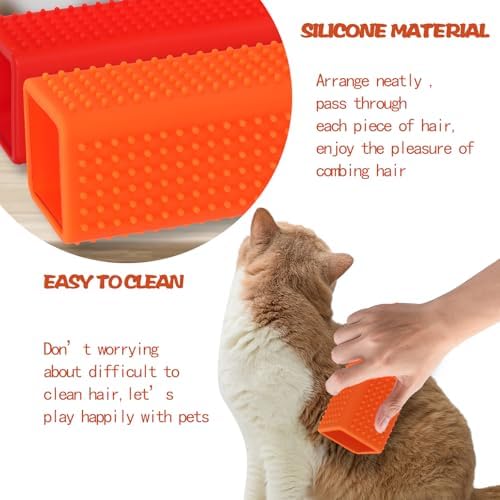 2pcs Pet Dog Cat Hair Remover, Pet Hair Removal Tool, Car Carpet Cleaner - Image 4