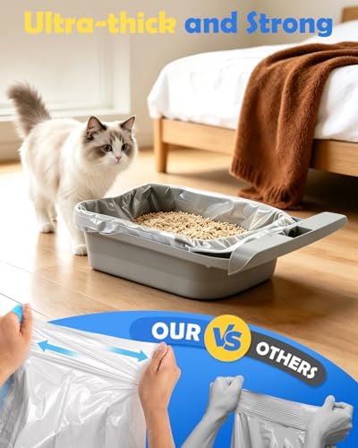 180 Count 27"x13" Cat Litter Bags Compatible - Image 5