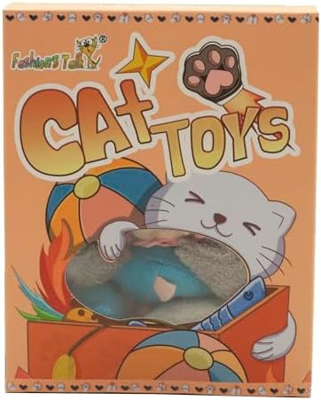 Fashion's Talk Cat Mice Toy 18-Pack Plush Catnip-Filled Mice Toys - Image 7