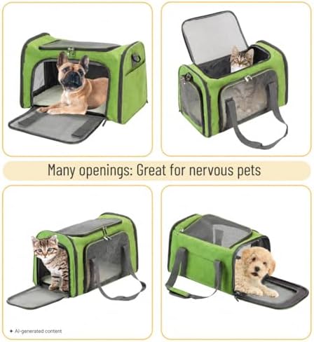 Mr. Pen- Pet Carrier, 17.5" x 11.2" x 11.5", Medium Size - Image 6