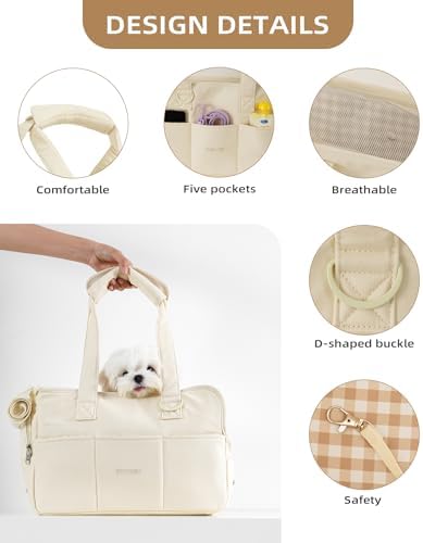 ONECUTE Dog Carrier for Small Dogs Rabbit cat - Image 5