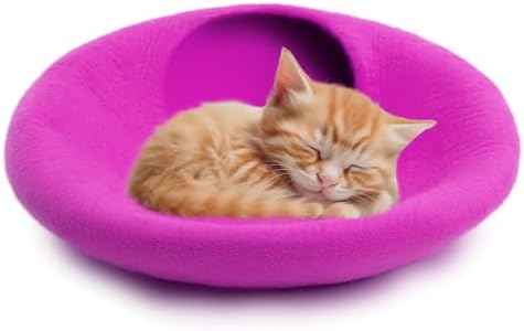 Luxurious Merino Wool Cat Cave - Image 3