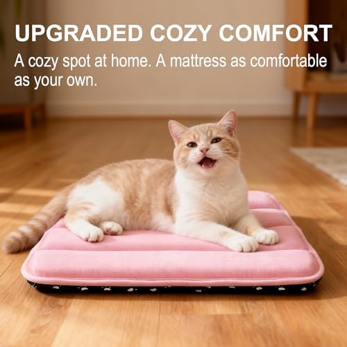 pobopobo Dog Crate Pad, Ultra Soft & Anti-Slip Kennel Mat, Secure Fit - Image 2