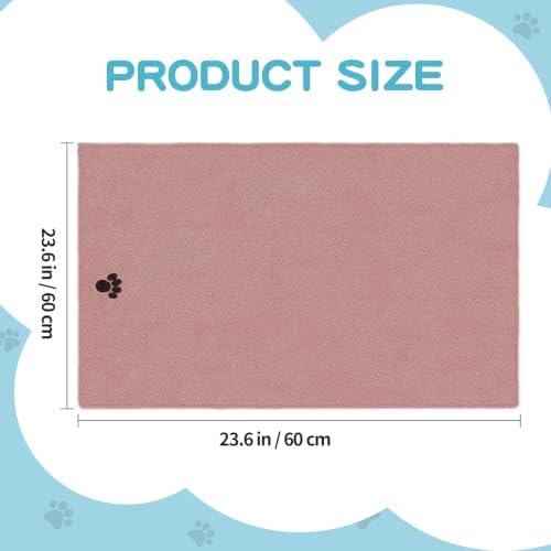Microfiber Dog Towels 6 Pack, Perfect Shower & Bath Supplies - Image 2