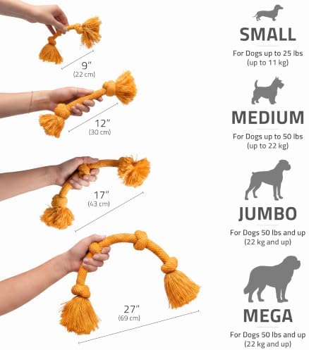 Playology Tug Rope Dog Toys for Medium Dogs - Image 5